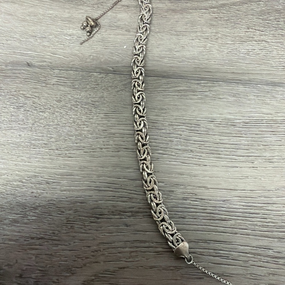 Elegant Sterling Silver Chain Bracelet .925 6”